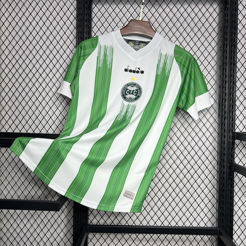 CAMISA DO CORITIBA 24/25 BRANCO E VERDE