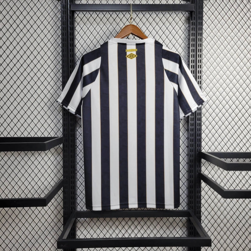 CAMISA DO SANTOS  24/25 BRANCO E PRETO