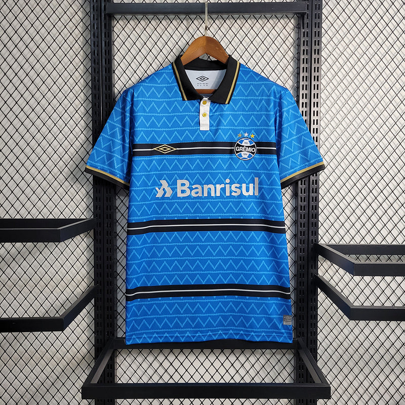 CAMISA DO GRÊMIO 23/24 AZUL EDIÇÃO ESPECIAL