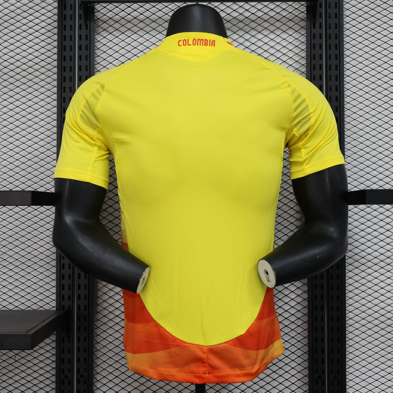 CAMISA VERSÃO PLAYER DO COLOMBIA 24/25 AMARELO