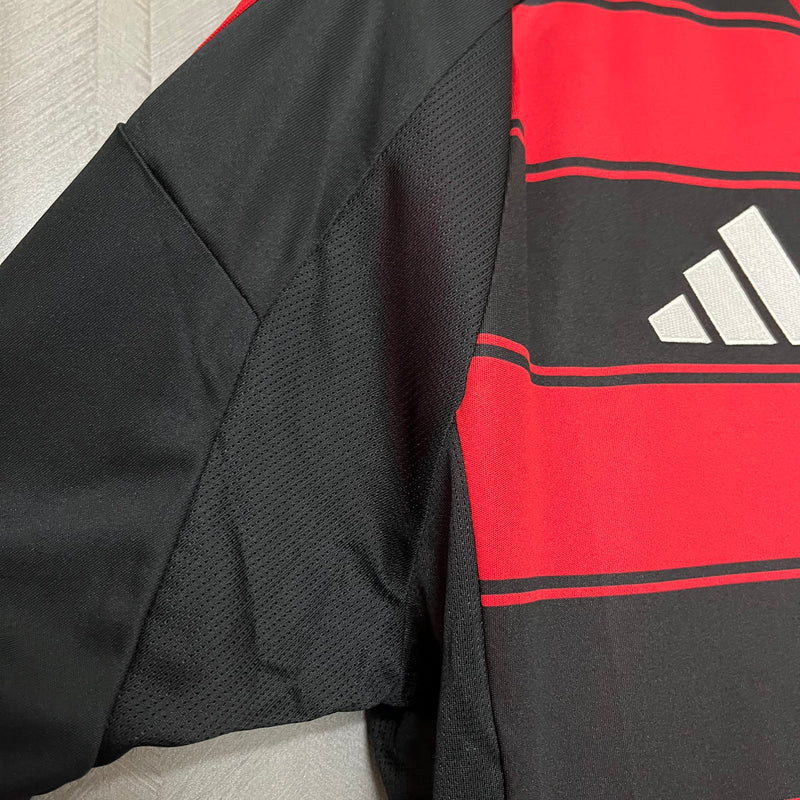 CAMISA DO FLAMENGO 25/26 VERMELHO E PRETO