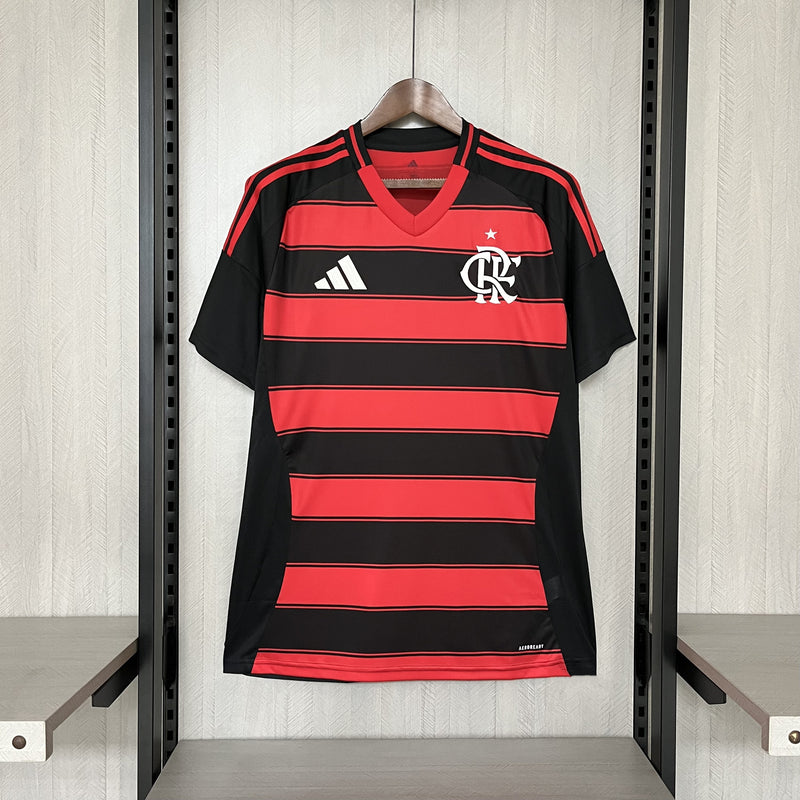 CAMISA DO FLAMENGO 25/26 VERMELHO E PRETO