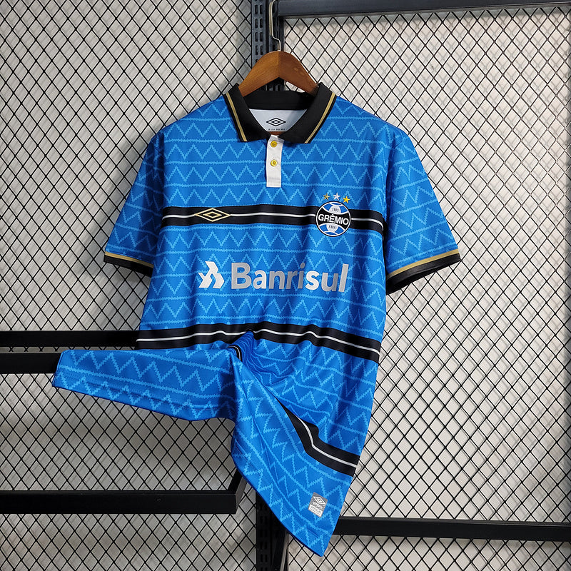 CAMISA DO GRÊMIO 23/24 AZUL EDIÇÃO ESPECIAL