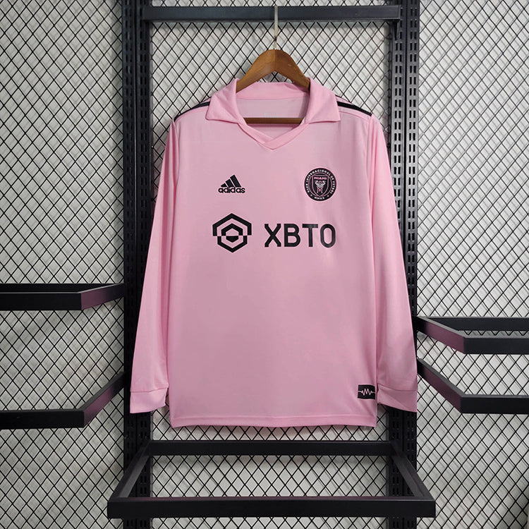 CAMISA MANGA LONGA DO INTER MIAMI 23/24 ROSA