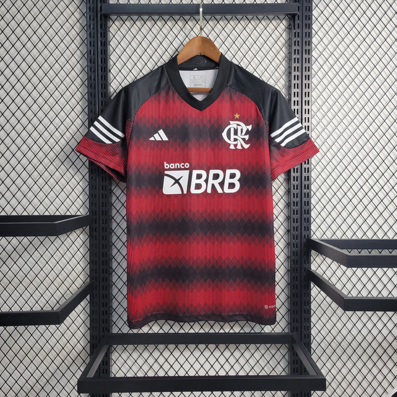 CAMISA DO FLUMINENSE 23/24 VERMELHO E PRETO