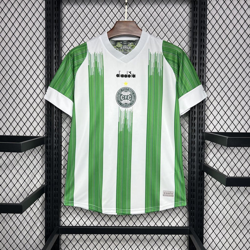 CAMISA DO CORITIBA 24/25 BRANCO E VERDE