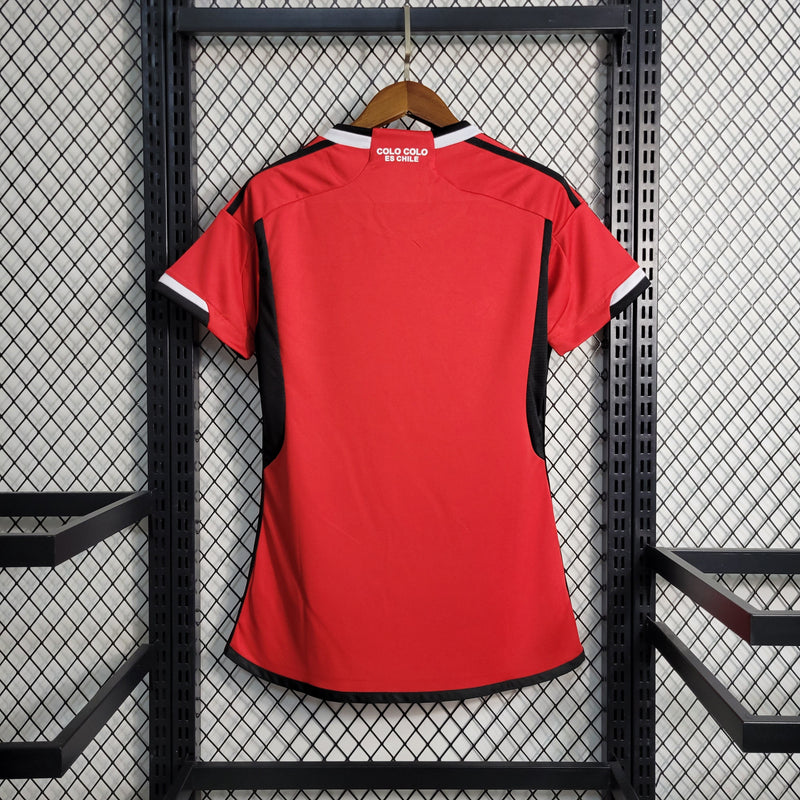 CAMISA FEMININA DO COLO COLO 23/24 VERMELHO