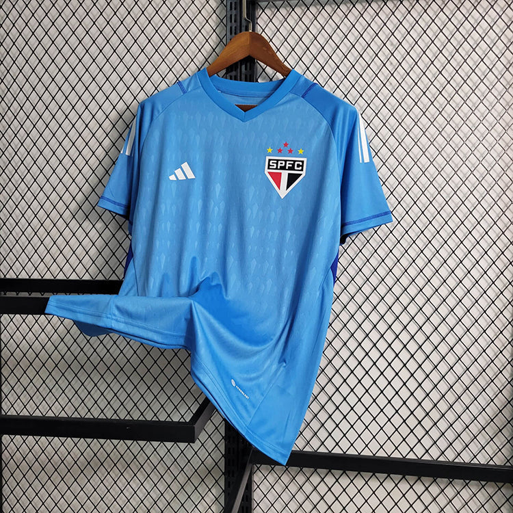 CAMISA DO SÃO PAULO 23/24 AZUL GOLEIRO