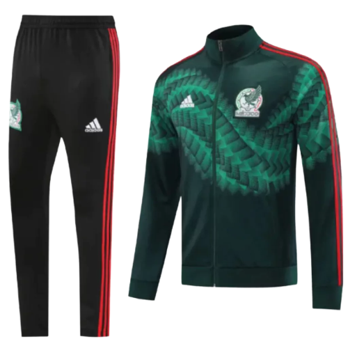 Agasalho de Viagem Seleção México - Masculino - Verde e Verde Escuro